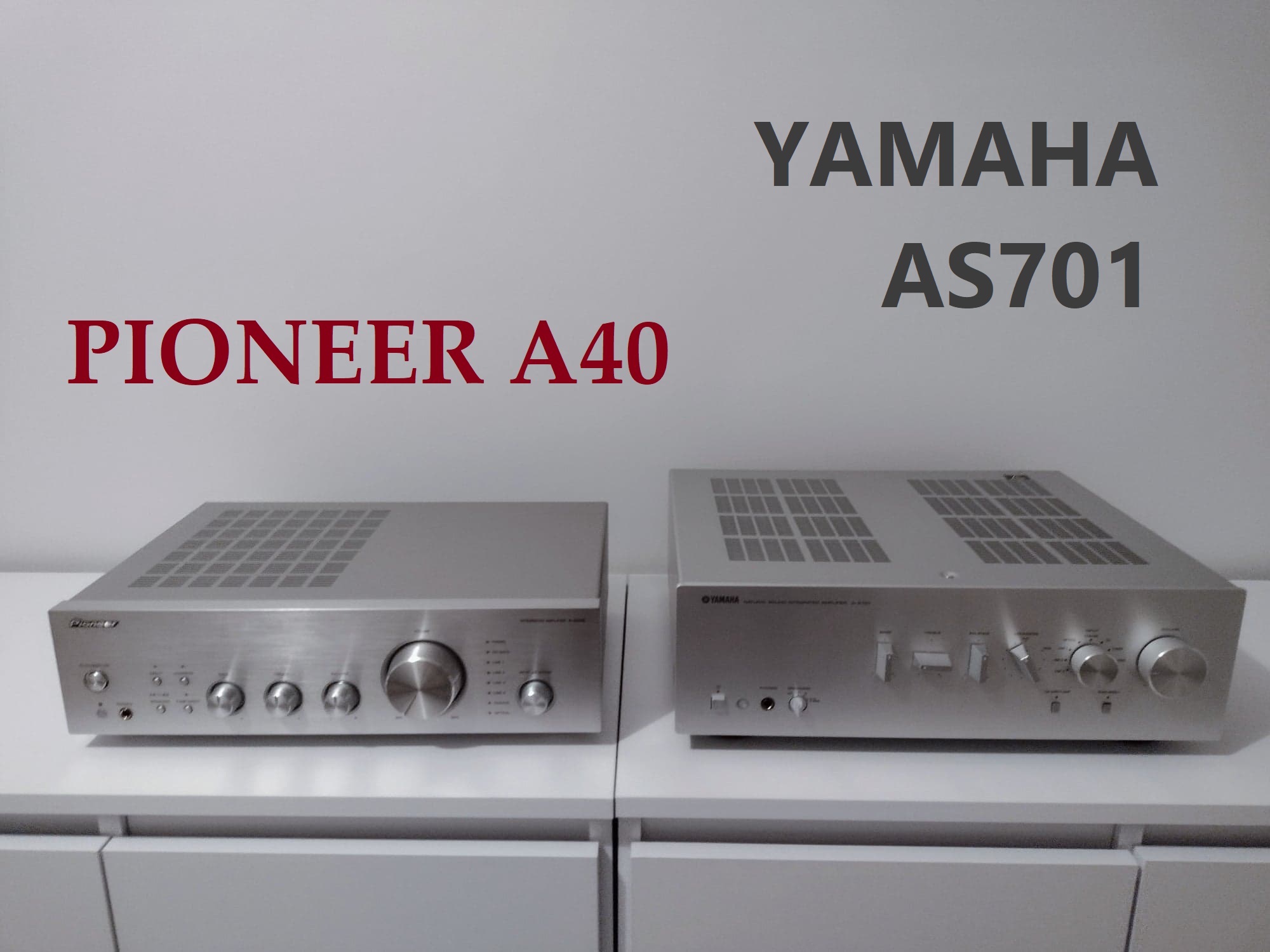 Yamaha 701 i Pioneer A40